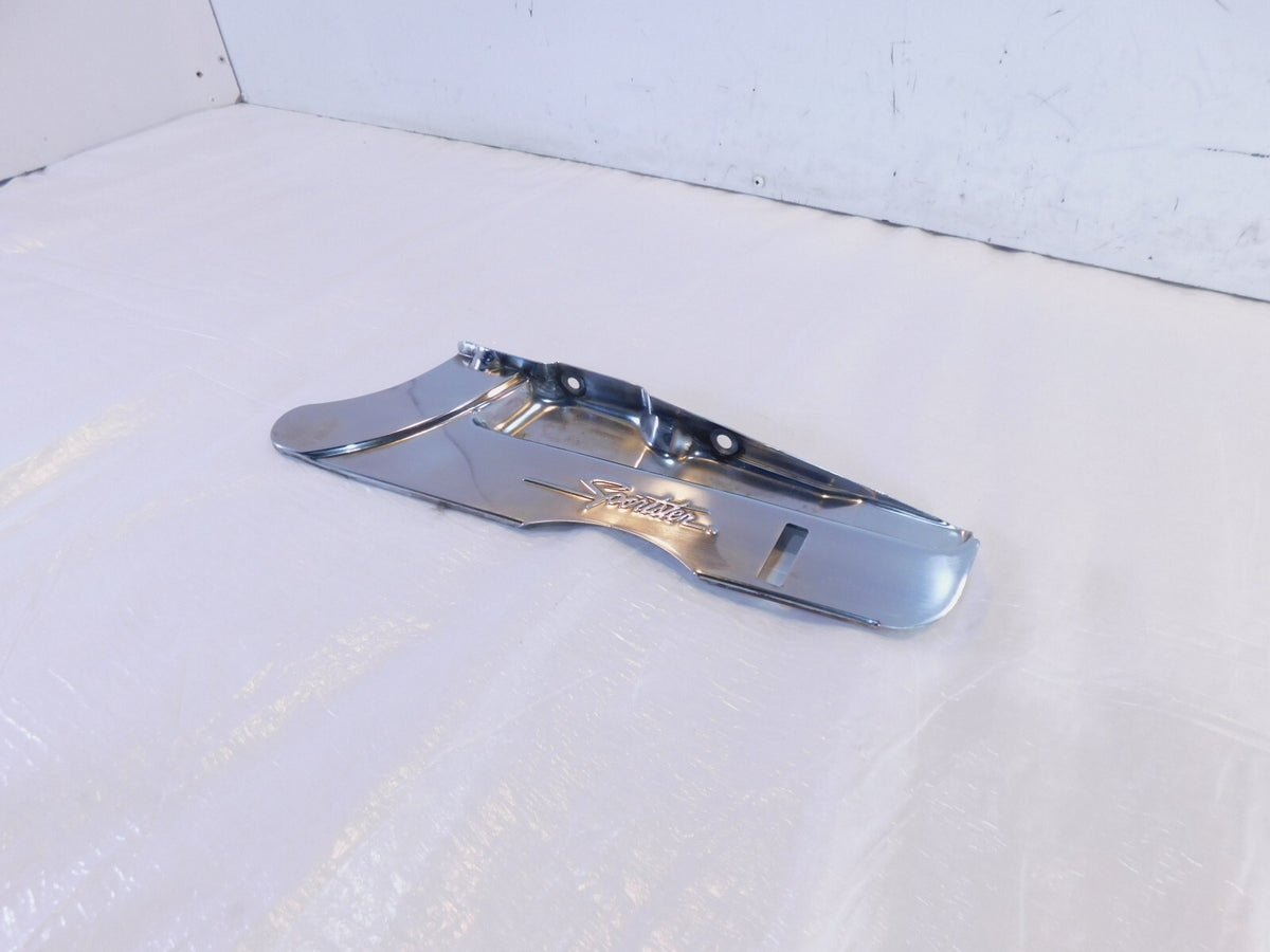 Harley Davidson Sportster 883 & 1200 Chrome Rear Wheel Debris Deflector Cover - C3 Cycle