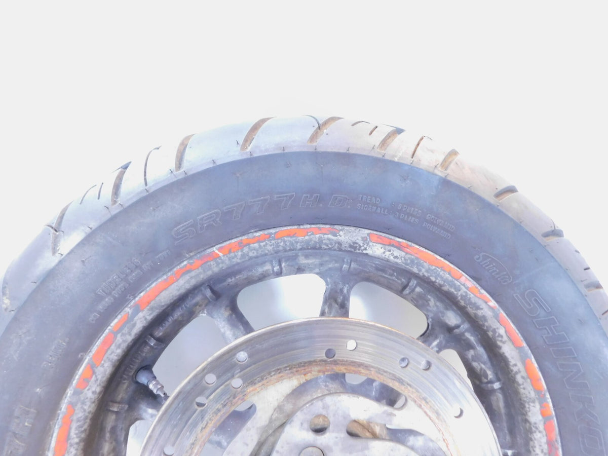 Harley Davidson Touring Road Street Electra Glide 9 Spoke Rear Wheel Rim & Tire - C3 Cycle