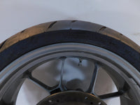 2007 2008 2009 Aprilia Shiver 750 SL750 Gray Rear Wheel Rim & Brake Rotor - C3 Cycle