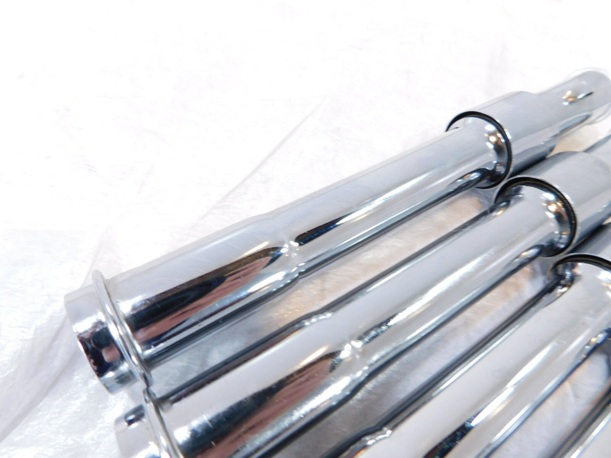 Set Harley Davidson Electra Glide Dyna & Softail Push Rod Pushrod Cover Tubes - C3 Cycle