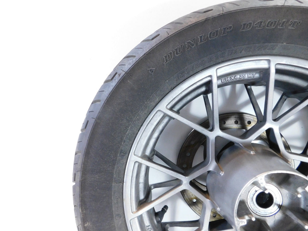Harley Davidson Sportster Nightster RH975 Spoked Rear Wheel Rim & Tire - Bent - C3 Cycle