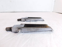 Harley Davidson Touring FXR Dyna Sportster Softail Silver Peg Footpegs Footrests