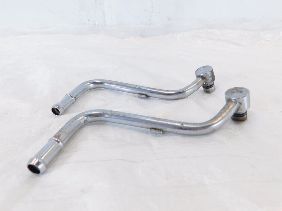 1988-1989 Goldwing GL1500 Chrome Air Feed Tubing Pipes (A) Pair 16300-MN5-004