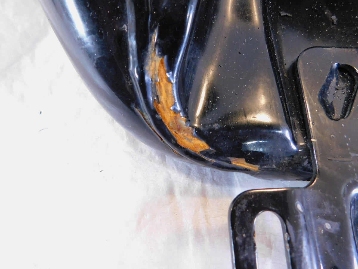 Harley Davidson Road Street & Electra Glide Black Fuel Gas Petrol Tank -Dented - C3 Cycle