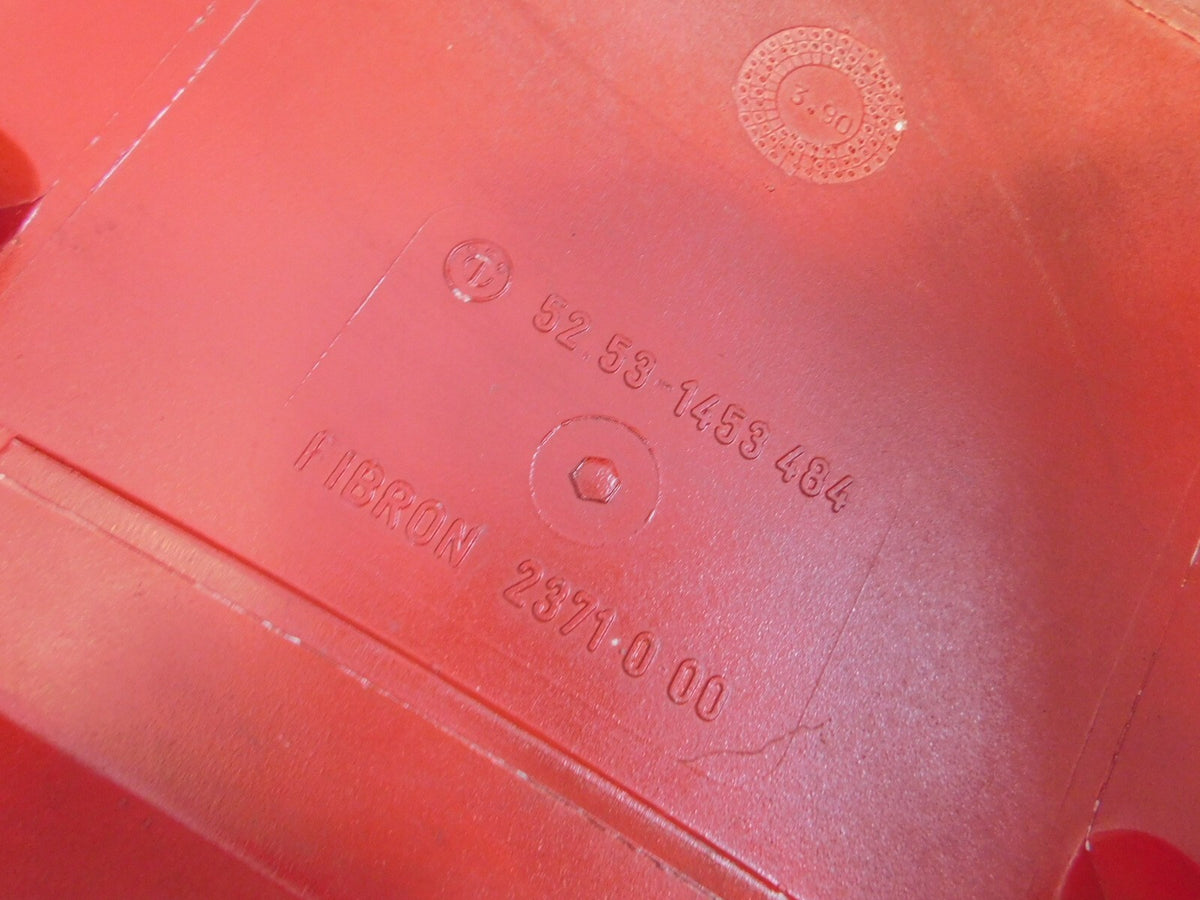 1986-1995 BMW K75 K75C K75S K75RT Red Rear Wheel Seat Upper Tail Section Cover - C3 Cycle