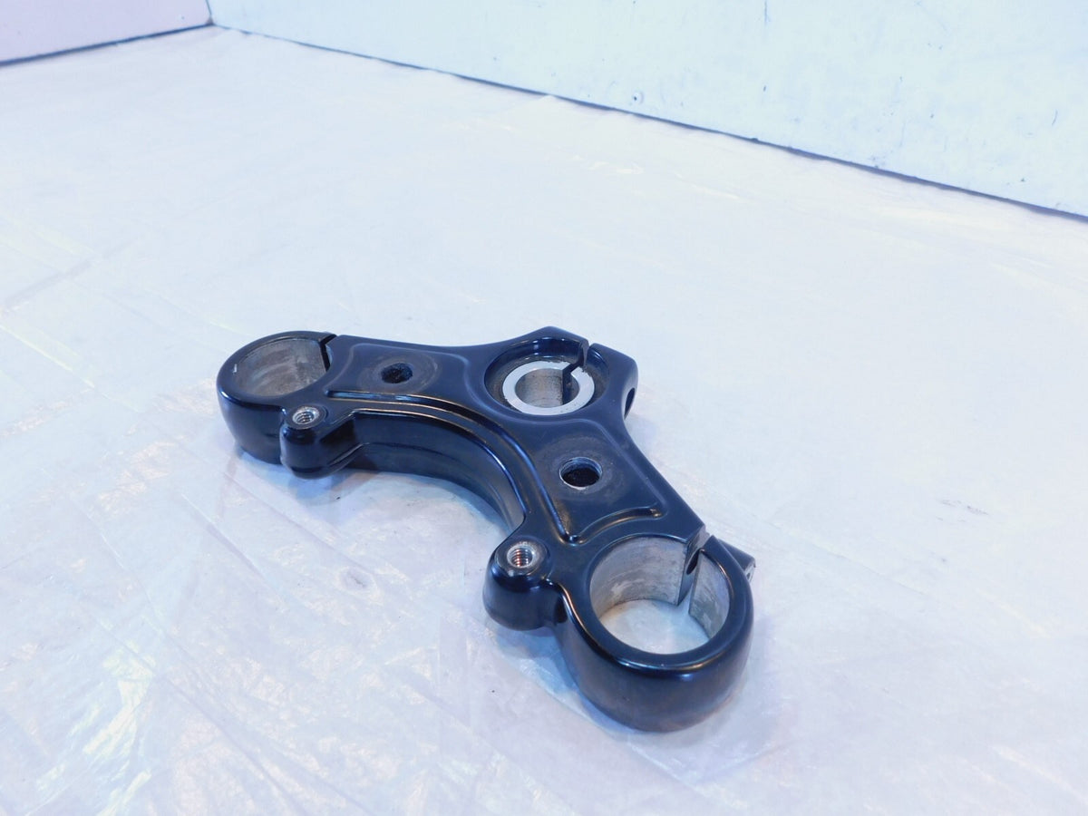 Harley Davidson Sportster 883 & 1200 Black Front Fork Triple Tree Upper Bracket - C3 Cycle