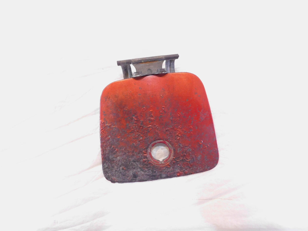 06-10 Honda GL1800 Goldwing 1800 Red Fairing Fuel Gas Petrol Tank Filler Door - C3 Cycle