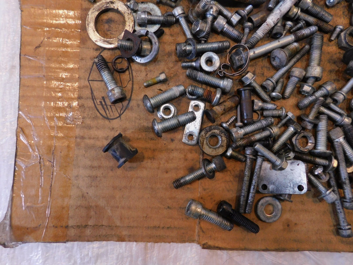 2007 07 Harley Davidson Sportster XL1200N Nuts Bolts & Brackets Parts Box Lot - C3 Cycle