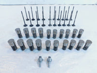 Yamaha FZR1000 Engine Motor Cylinder Head Intake & Exhaust Valves & Springs - C3 Cycle