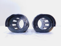 Harley TRoad King & Electra Glide & Softail Slotted Front Fork Slider Cover Tins - C3 Cycle