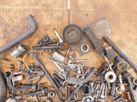 2004 Triumph America Miscellaneous Misc Body Nuts Bolts & Brackets Parts Box Lot - C3 Cycle