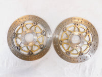 2000-2005 Kawasaki ZR-7 ZR-7S Front Wheel Left/ Right Brake Discs Rotors - C3 Cycle