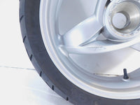 2001-2005 BMW F650 CS F650CS Scarver Silver Rear Rim Wheel & Tire - 36317681009 - C3 Cycle