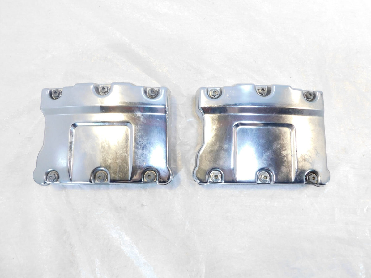 Harley Davidson Touring Dyna & Softail Chrome Cylinder Head Top Rocker Boxes - C3 Cycle