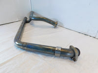 2005-2006 Harley Davidson Softail Deluxe Front Exhaust Header Pipes Assembly - C3 Cycle
