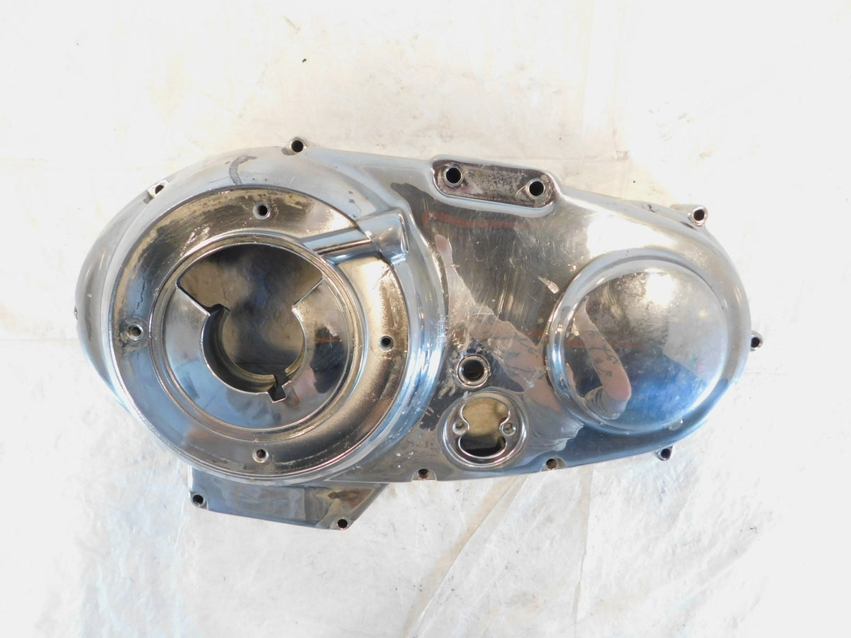 Harley Sportster 883 & 1200 Chrome Left Engine Motor Primary Chain Cover - C3 Cycle