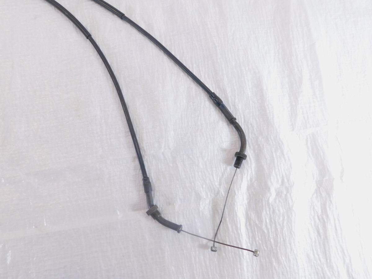 Honda VT700 VT700C Shadow 700 Front Right Handlebar Throttle Grip Cable Lines - C3 Cycle