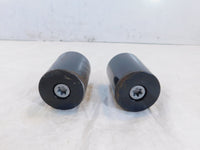 2012-2018 BMW F800 F800GT Black Front Left & Right Handlebar Bar End Weights - C3 Cycle