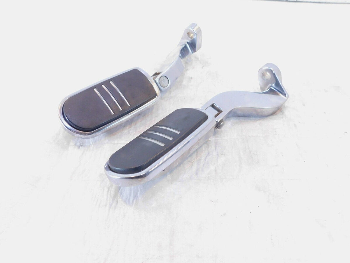 Harley Touring Road King & Street Glide Passenger Peg Footpegs & Mount Brackets - C3 Cycle