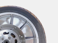 1996-1999 Harley Sportster 883 & 1200 Silver Dual Disc Front Wheel Rim & Rotors - C3 Cycle