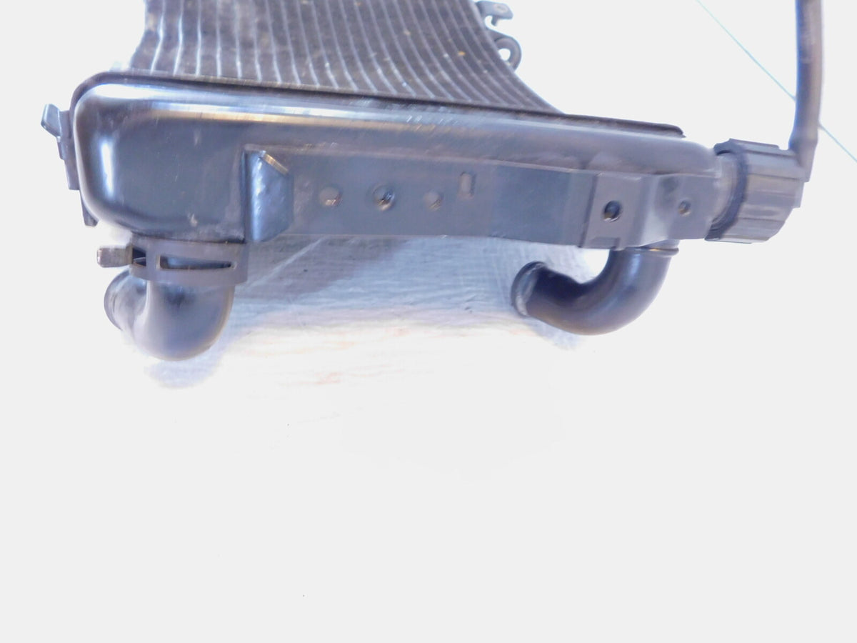 2013-2019 KTM 690 Duke Black Front Engine Motor Water Cooling Radiator - dents - C3 Cycle