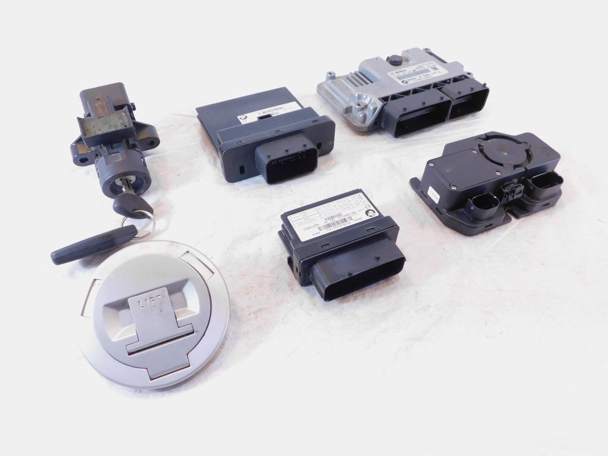 2011-2016 BMW K1600GT K1600GTL ECM ECU CDI Ignition Switch Gas Cap Lock Key Set - C3 Cycle