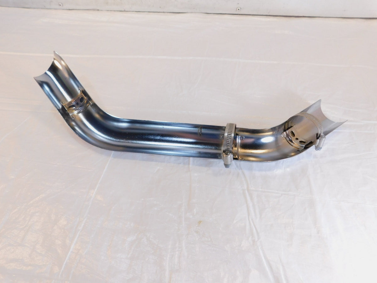 Harley Sportster 883 & 1200 Rear Chrome Exhaust Header Pipe Cover Heat Shield - C3 Cycle