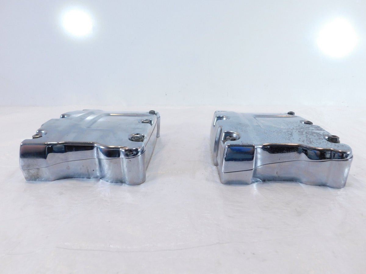 Harley Davidson Touring Dyna & Softail Chrome Cylinder Head Top Rocker Boxes - C3 Cycle