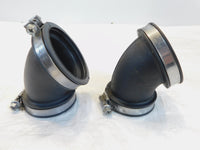 Ducati Monster Engine Motor Front & Rear Carburetor Air Intake Manifold Boots - C3 Cycle