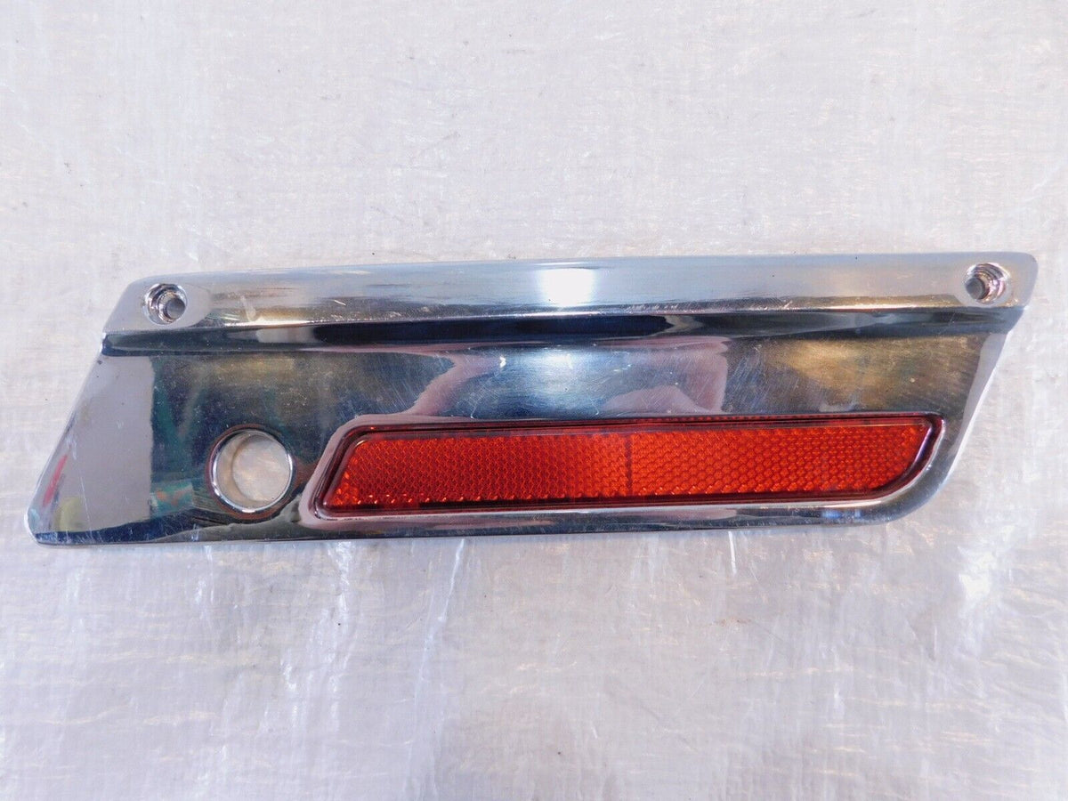 Harley Touring Electra Street Glide Road King Red Right Saddlebag Latch Cover - C3 Cycle