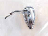 Harley Dyna Sportster Softail FXR & Sportster Left Chrome Rear View Mirror - C3 Cycle