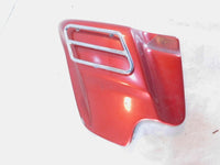 Harley Touring Road King Electra Glide Ultra Classic Red Left Side Cover w/ Trim - C3 Cycle