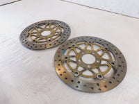 2000-2005 Kawasaki ZR-7 ZR-7S Front Wheel Left/ Right Brake Discs Rotors - C3 Cycle