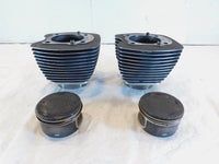 Harley Davidson Twin Cam Touring Dyna & Softail Engine Pistons & Black Cylinders - C3 Cycle