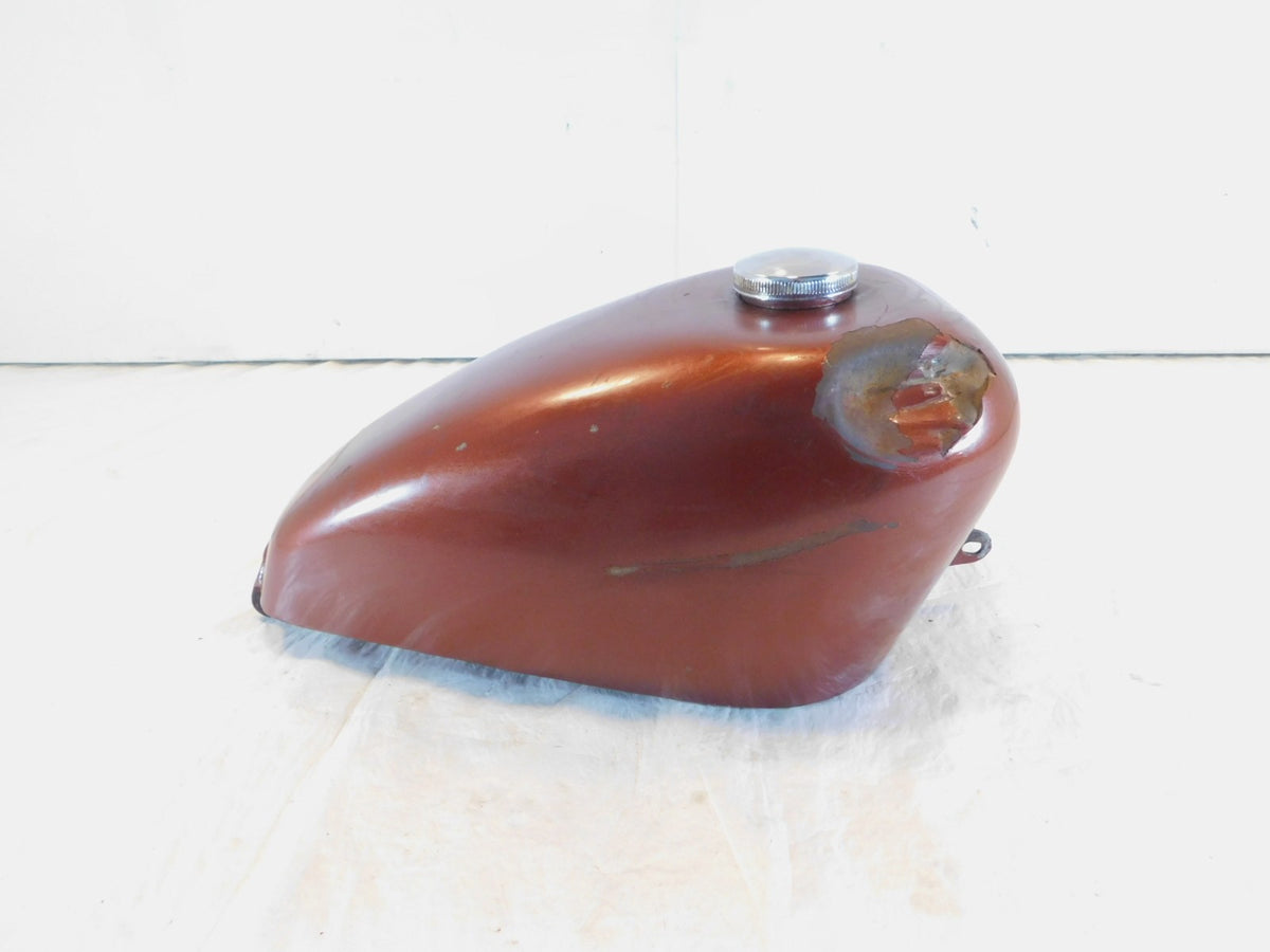 1972 72 Harley Davidson Sportster 900 & 1000 Red Fuel Gas Petrol Tank - Dents - C3 Cycle