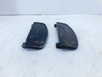 1976 76 Moto Guzzi Convert V1000 Left/Right Front Footrest Footboard Foot Rests - C3 Cycle