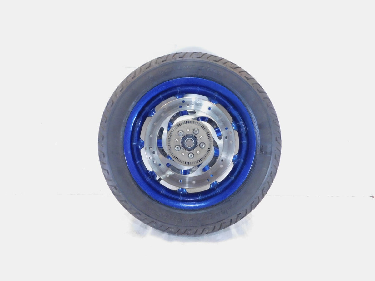 Harley Davidson Touring Road King & Electra Glide Blue Cast Front Wheel Rim - C3 Cycle