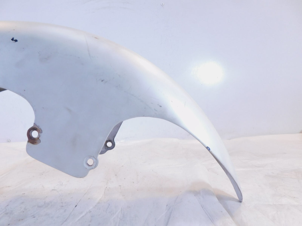 07-12 Kawasaki Vulcan 900 VN900 Custom White Front Wheel Mudguard Cover Fender - C3 Cycle