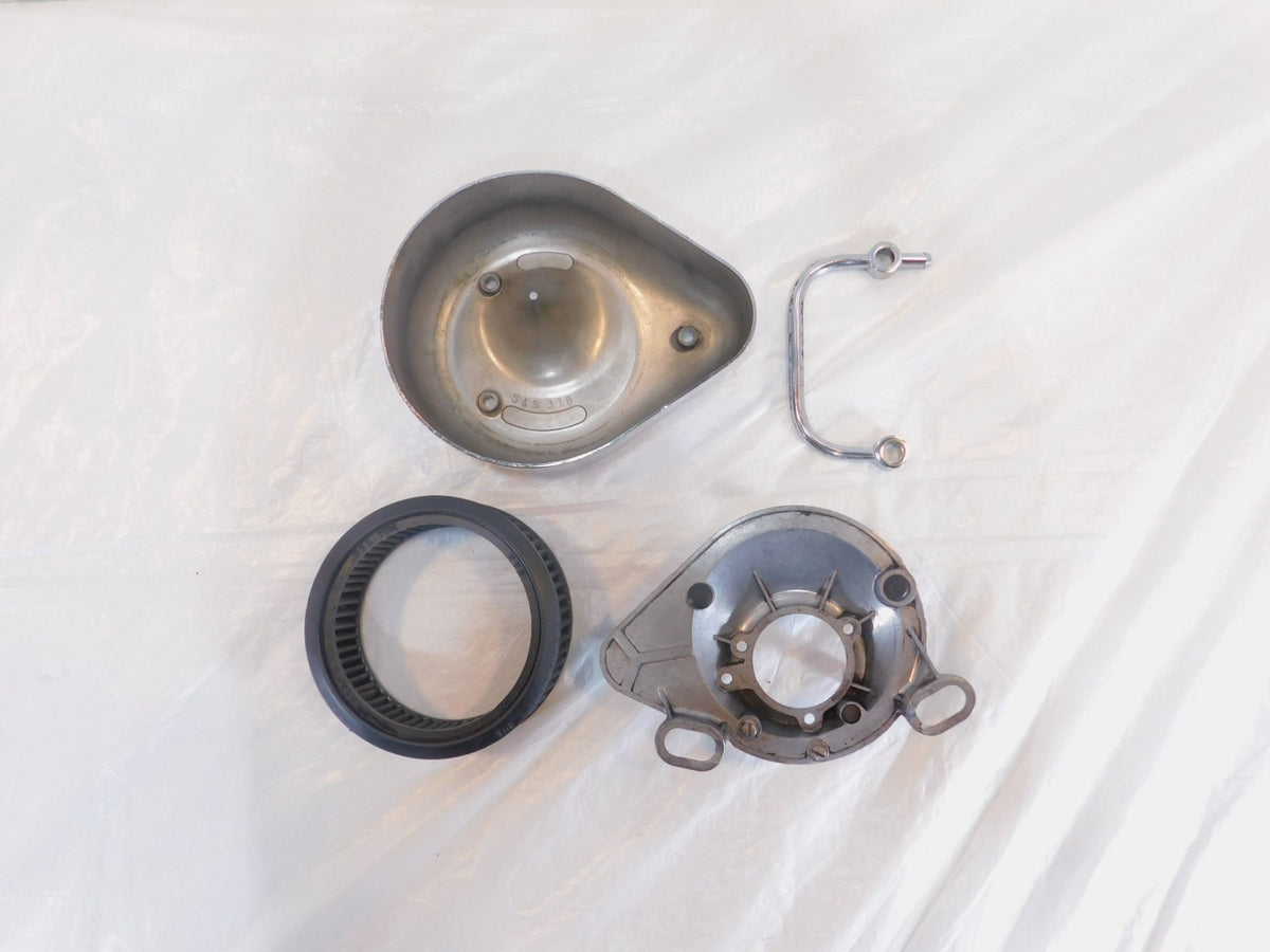 Harley Davidson Sportster EVO XLH 883 1200 Chrome S&S Air Intake Cleaner Filter - C3 Cycle