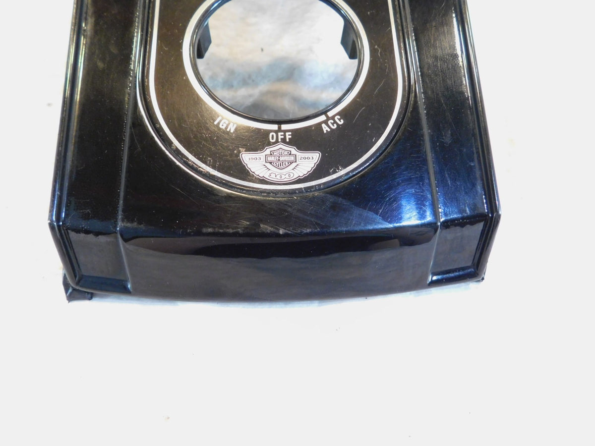 Harley Softail Night Train 100th Anniversary Black Fuel Tank Speedometer Console - C3 Cycle