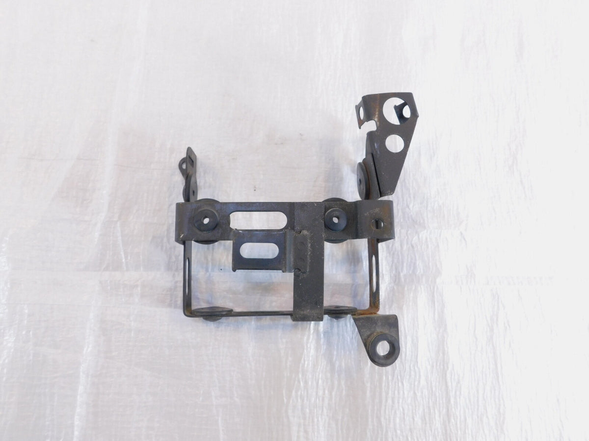 85-86 Honda VT500 VT500C Shadow 500 Black Battery Mount Holder Bracket Box Tray - C3 Cycle