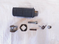 BMW K100 K100RS K75 K75S K75C R100GS R100RT Left Rear Footrest Foot Peg & Mount - C3 Cycle