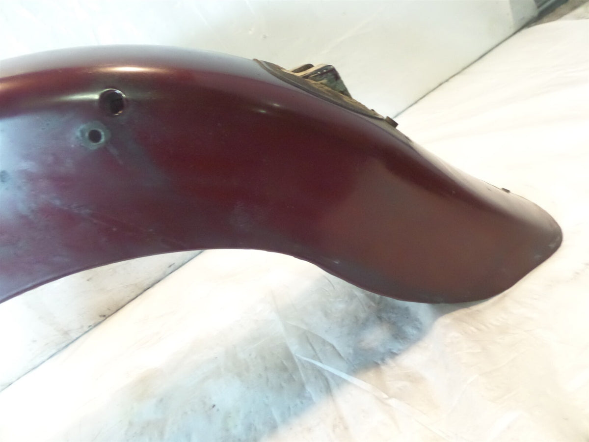 Harley Davidson EVO Touring Electra Glide Maroon Rear Wheel Cover Fender - C3 Cycle