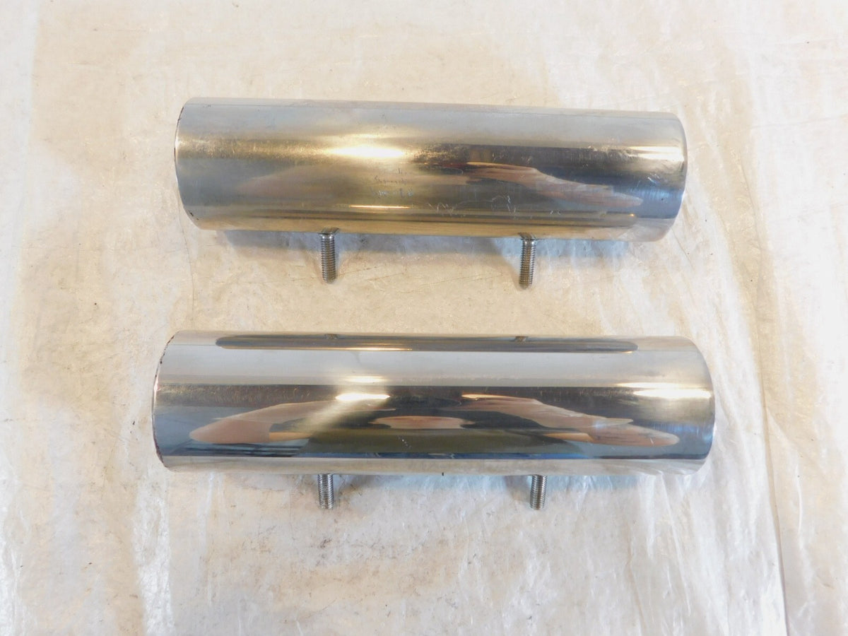 1998-2003 Triumph Thunderbird Sport 900 Pair Chrome Front Fork Cover Trim - C3 Cycle
