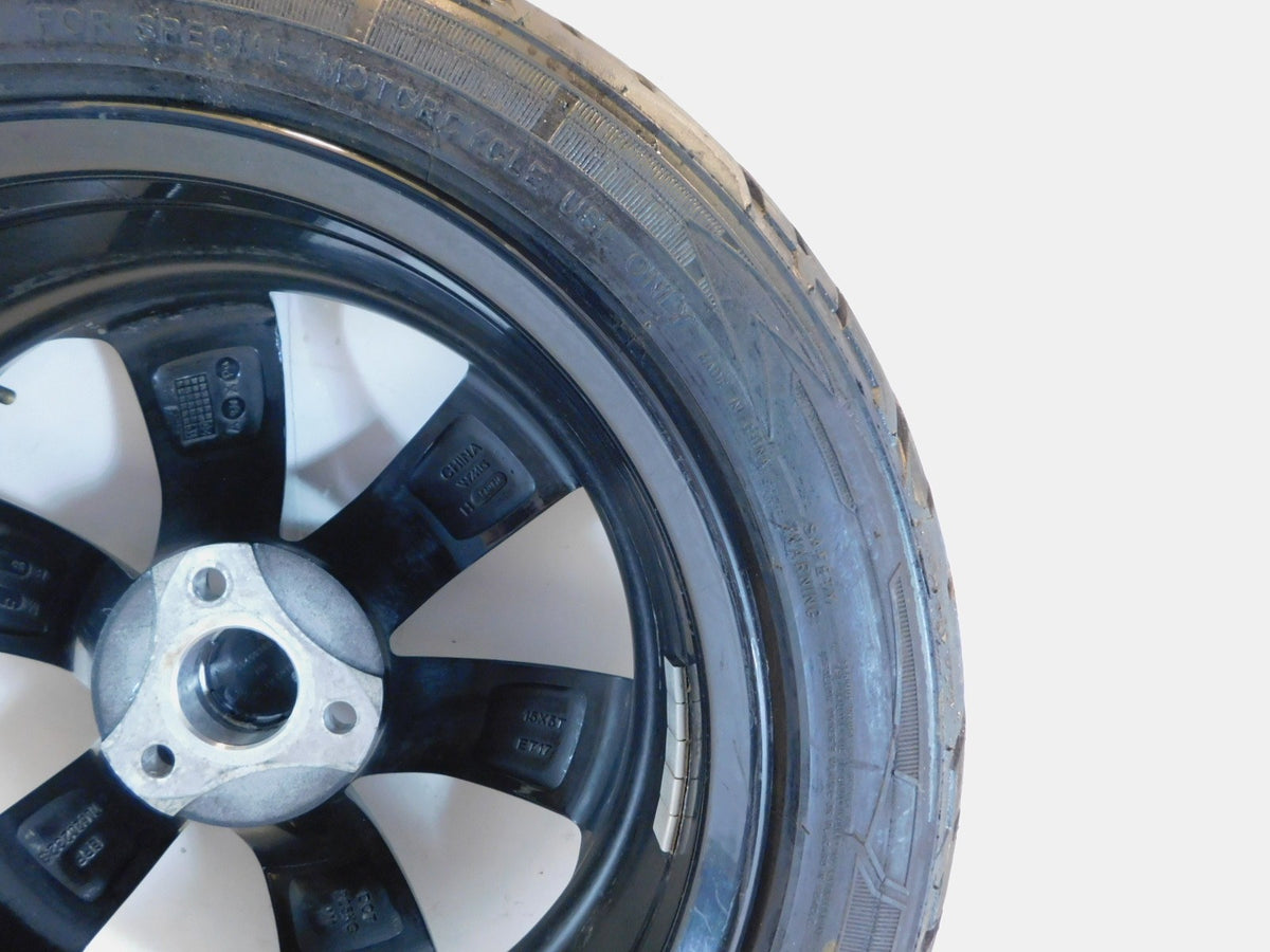 Can-Am Spyder F3-S F3-T LTD STD Black Front Wheel & Rim 15 x 5T - Slightly Bent - C3 Cycle