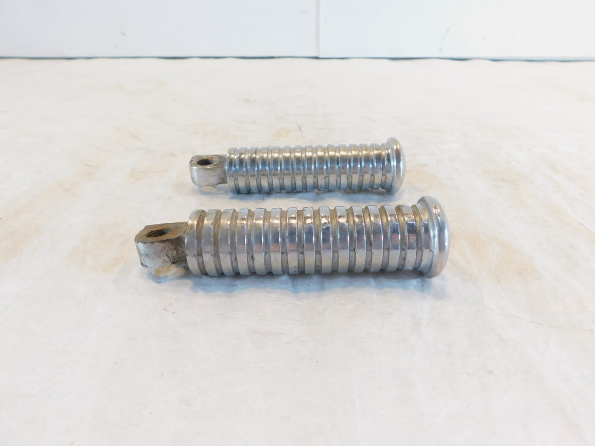 Harley Davidson FXR Dyna Sportster Softail Left & Right Footpegs Footrests - C3 Cycle