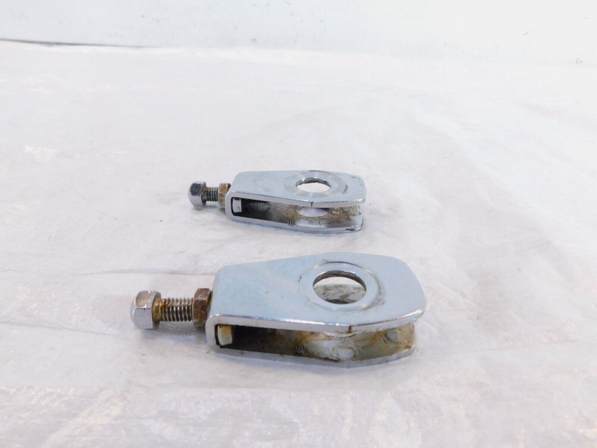 1986-2019 Suzuki Savage 650 LS650 Boulevard S40 Rear Drive Belt Axle Adjusters - C3 Cycle