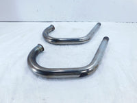 1976 76 Moto Guzzi Convert I V1000 Left/Right Front Exhaust Header Muffler Pipes - C3 Cycle