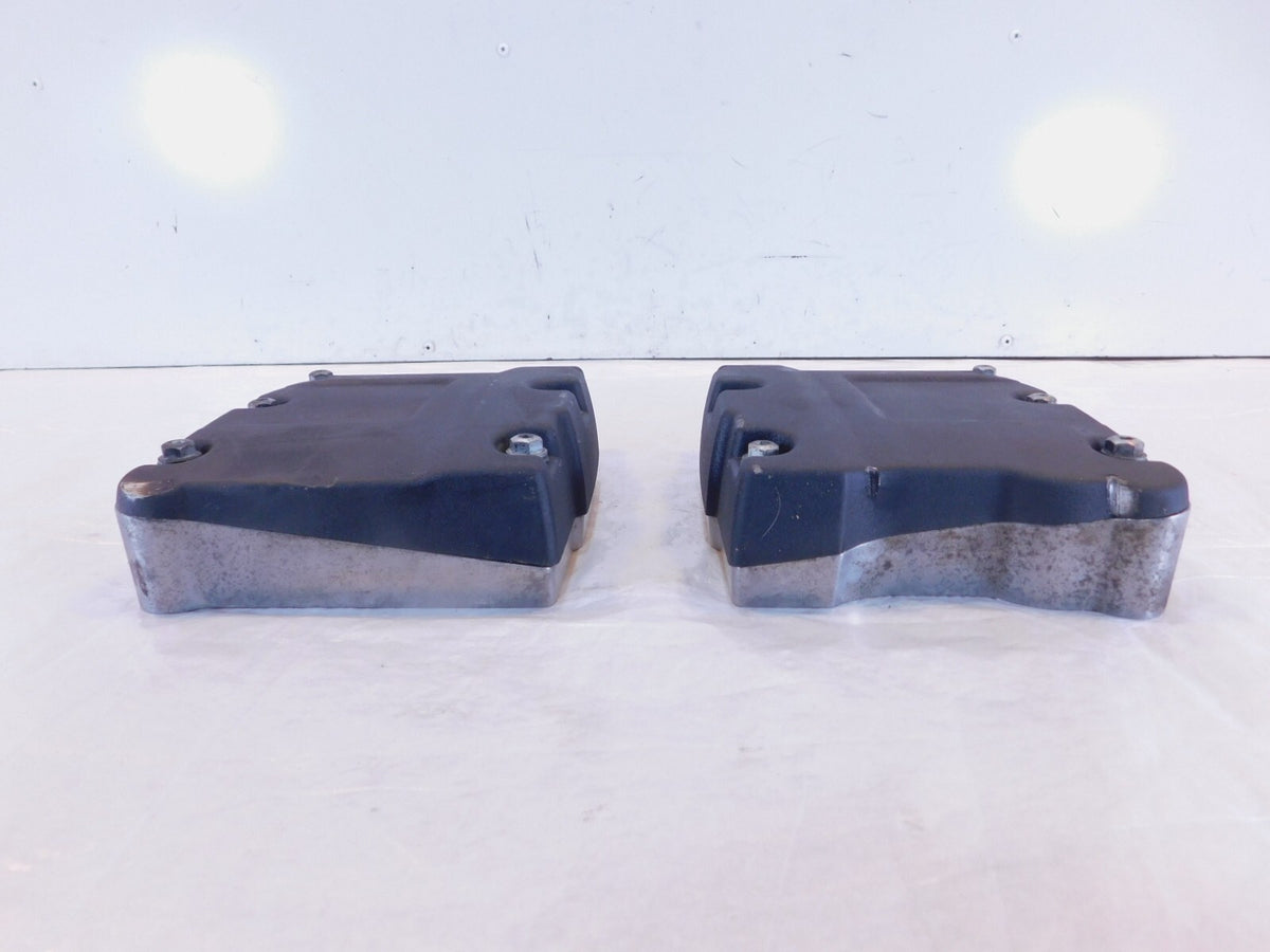 Harley Davidson Touring Dyna & Softail Black Wrinkle Cylinder Head Rocker Boxes - C3 Cycle