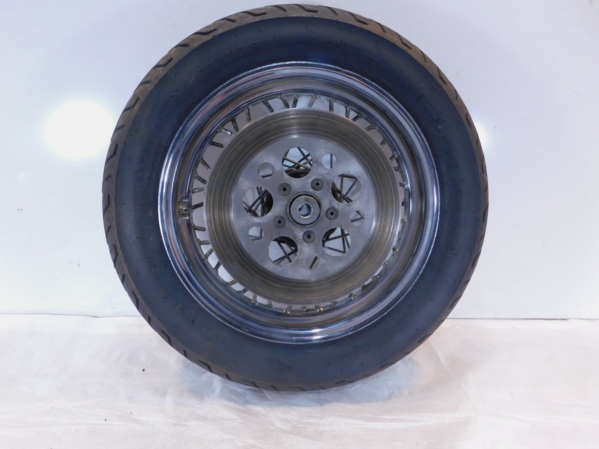 1982-1985 Harley Davidson XLS XLH Ironhead Sportster 1000 Laced Rear Wheel Rim - C3 Cycle